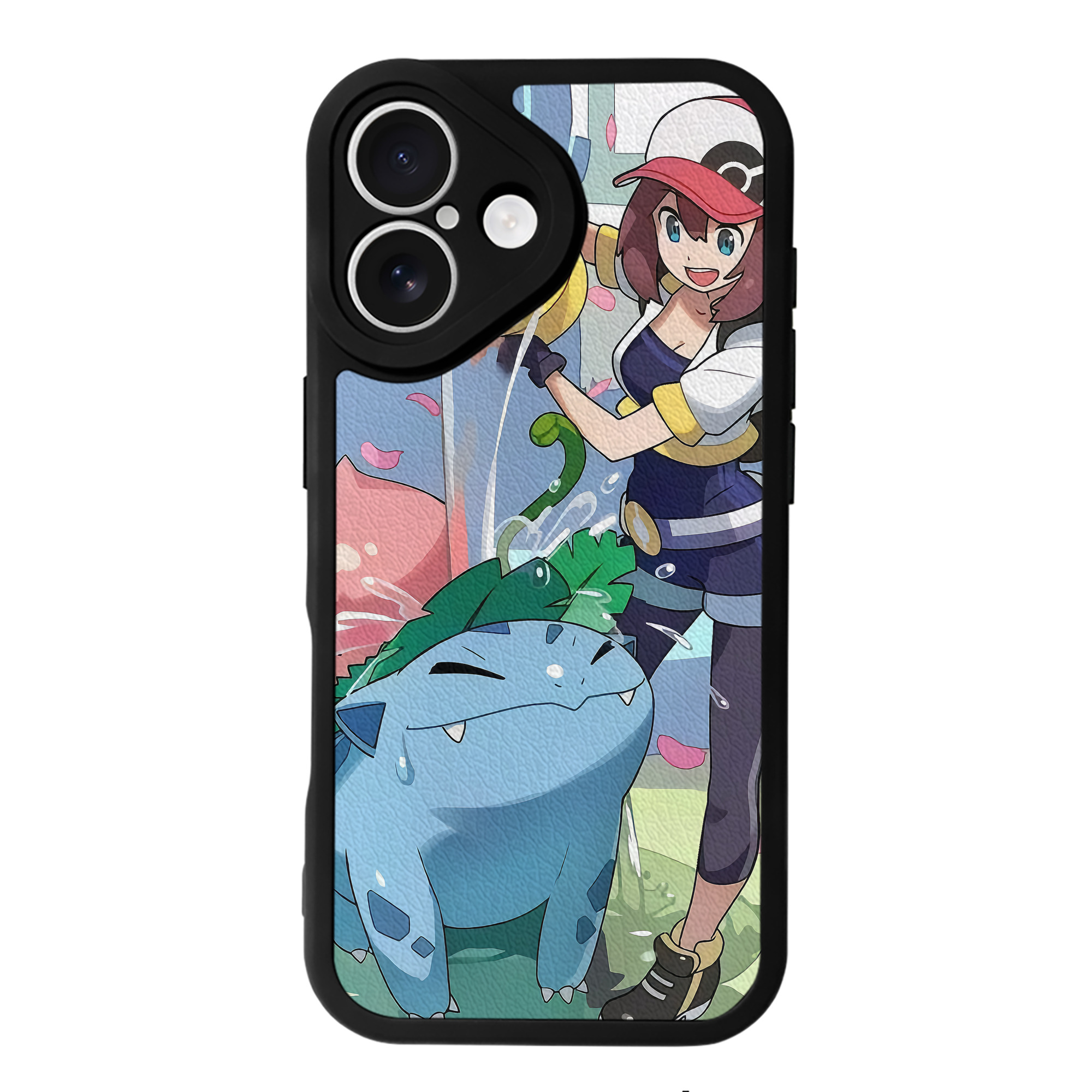 （画像用） ポケットモンスター Pokémon 【iPhone 16シリーズ対応】シリコンスマホケース（レザー調） 材質：シリコン
